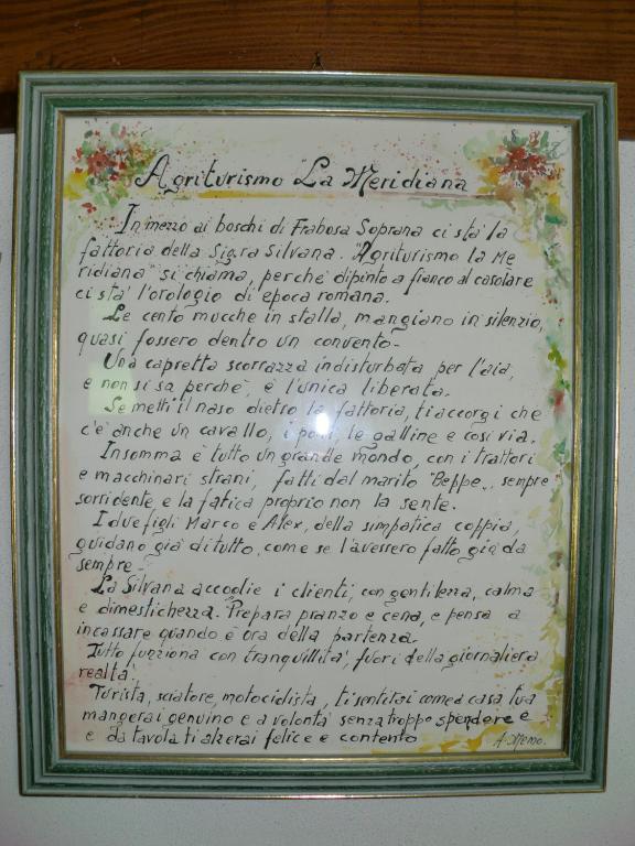 Agriturismo La Meridiana Frabosa Sottana Luaran gambar